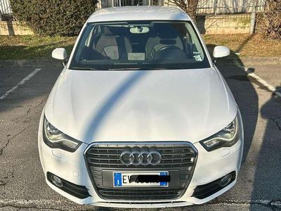Usata Audi A1 Sportback Ambition 90 CV (66 kW) 2014 Bianco Utilitaria