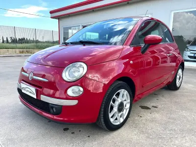 Begagnad Fiat 500 Sport 75 HK (55 kW) 2009 Röd Cab