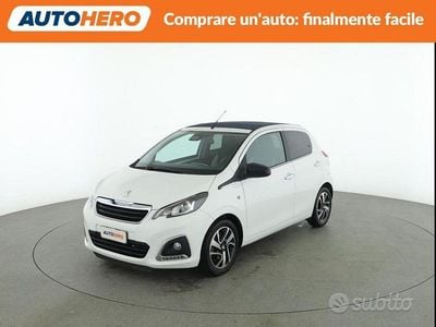 Usata Peugeot 108 Collection 70 CV (51 kW) 2017 Bianco Utilitaria