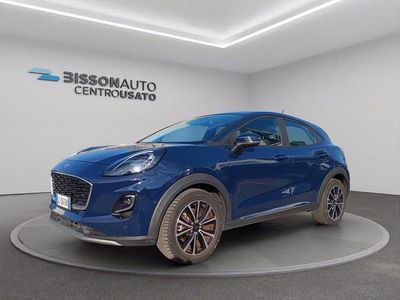 Usata Ford Puma Titanium S 125 CV (91 kW) 2022 Blu blazer SUV