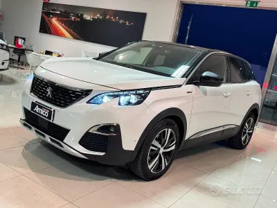 Usata Peugeot 3008 GT-line 131 CV (96 kW) 2019 Bianco SUV