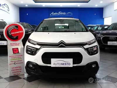 Usata Citroën C3 Feel 102 CV (75 kW) 2022 Bianco Utilitaria