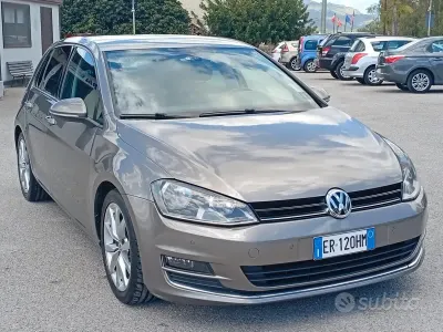Usata VW Golf VII Highline 105 CV (77 kW) 2013 Grigio Berlina