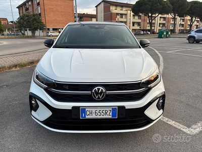 Usata VW Taigo R-line 110 CV (80 kW) 2022 Bianco SUV