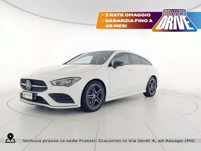 Usata Mercedes CLA200 Shooting Brake Premium 163 CV (119 kW) 2020 Bianco Station wagon