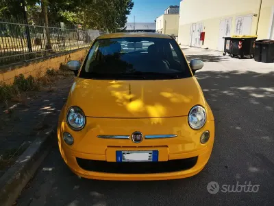 Usata Fiat 500 69 CV (50 kW) 2008 Giallo Utilitaria