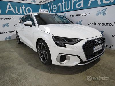 Usata Audi A3 Business 150 CV (110 kW) 2022 Bianco ibis Berlina