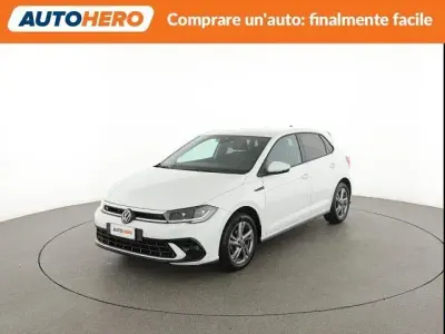 Usata VW Polo R-line 95 CV (69 kW) 2023 Bianco Utilitaria