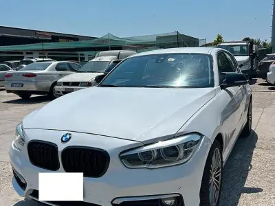 Usata BMW 116 116 CV (85 kW) 2018 Bianco Utilitaria