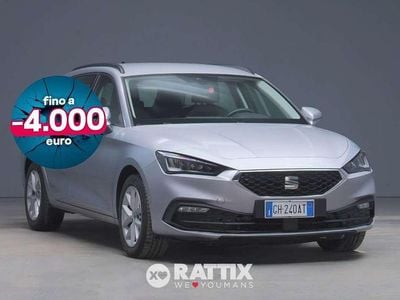 Usata Seat Leon ST Style 131 CV (96 kW) 2021 Argento Station wagon