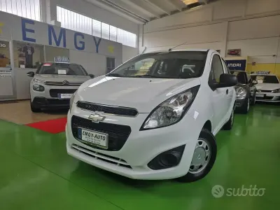 Usata Chevrolet Spark 68 CV (50 kW) 2013 Bianco Utilitaria