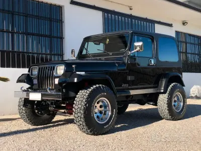 Usata Jeep Wrangler 121 CV (88 kW) 1988 Nero SUV