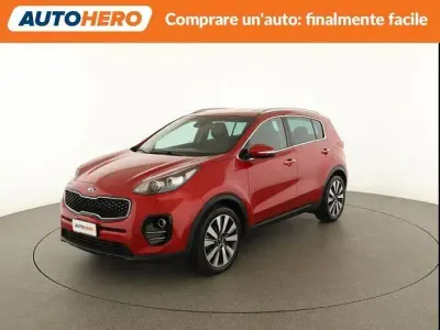 Usata Kia Sportage Style 116 CV (85 kW) 2018 Rosso SUV