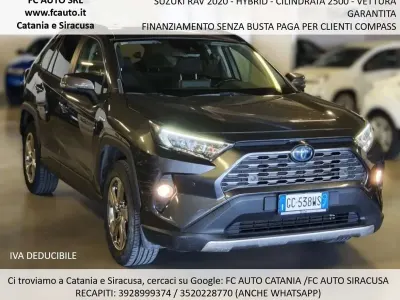 Usata Toyota RAV4 Hybrid Active 185 CV (136 kW) 2020 Grigio SUV