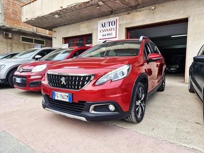 Usata Peugeot 2008 GT-line 120 CV (88 kW) 2016 Rosso SUV