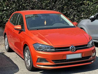 Usata VW Polo Comfortline 95 CV (69 kW) 2019 Arancione Utilitaria