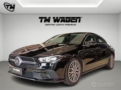 Usata Mercedes CLA180 116 CV (85 kW) 2022 Nero Berlina
