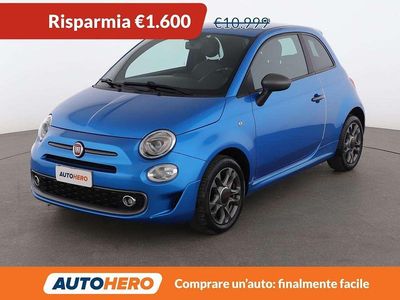 Usata Fiat 500 S 69 CV (50 kW) 2018 Blu/azzurro Utilitaria