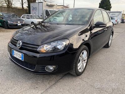 Usata VW Golf VI Highline 122 CV (89 kW) 2009 Nero Utilitaria