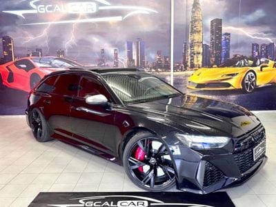 Usata Audi RS6 Ambiente 600 CV (441 kW) 2020 Blu Station wagon