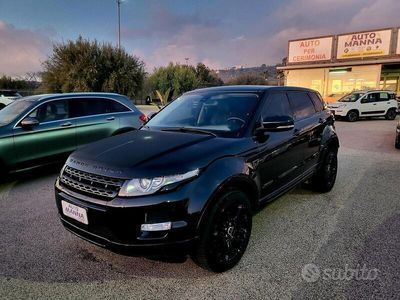 Usata Land Rover Range Rover evoque 190 CV (139 kW) 2012 Nero SUV