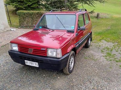 Usata Fiat Panda 4x4 50 CV (36 kW) 1986 Rosso Utilitaria