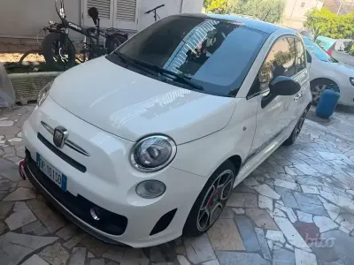 Usata Fiat 500 Abarth 69 CV (50 kW) 2008 Bianco Berlina