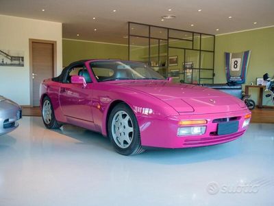 usata Porsche 944 Cabrio 3.0 S2 Rubystone Service Book