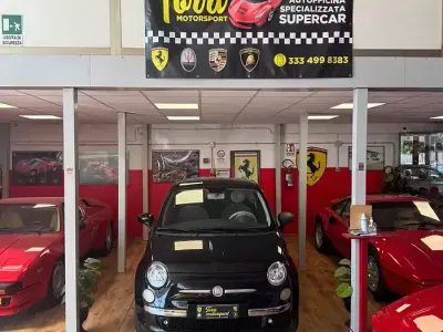 Usata Fiat 500 69 CV (50 kW) 2009 Nero Cabrio