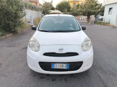 Usata Nissan Micra Tekna 80 CV (58 kW) 2013 Bianco Utilitaria