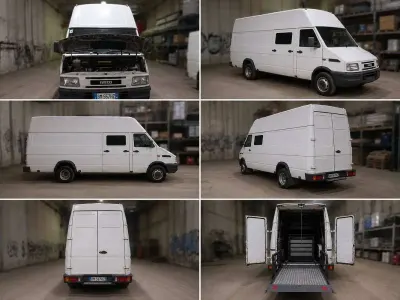 Usata Iveco Daily 122 CV (89 kW) 2000 Bianco Furgone