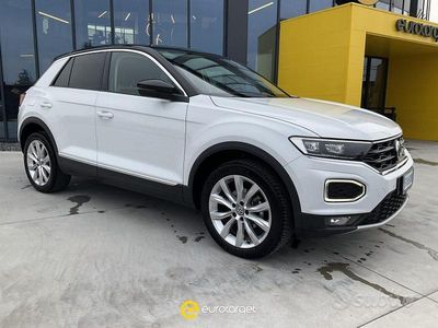 Usata VW T-Roc Advance 116 CV (85 kW) 2019 Bianco SUV