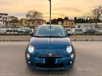 Usata Fiat 500 S 95 CV (69 kW) 2013 Grigio Cabrio