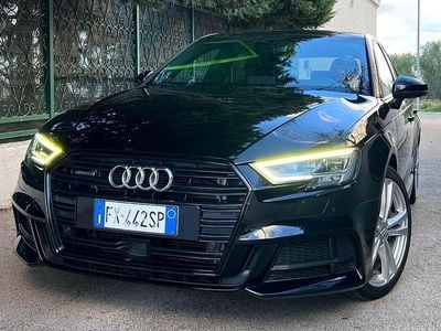 Usata Audi A3 S-Line 184 CV (135 kW) 2019 Nero Berlina