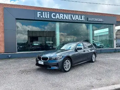Usata BMW 320e Advantage 204 CV (150 kW) 2021 Nero Station wagon