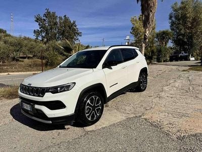 Bianco Usata 2022 Jeep Compass Limited SUV | 19.499 € (Buon prezzo)
