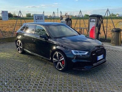Usata Audi RS3 Ambiente 400 CV (294 kW) 2019 Nero Berlina