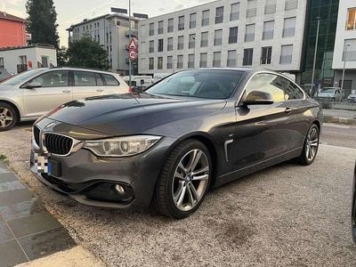 Usata BMW 418 Sport Line 150 CV (110 kW) 2015 Grigio Coupé
