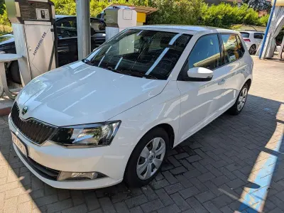 Usata Skoda Fabia Ambition 75 CV (55 kW) 2018 Bianco Berlina