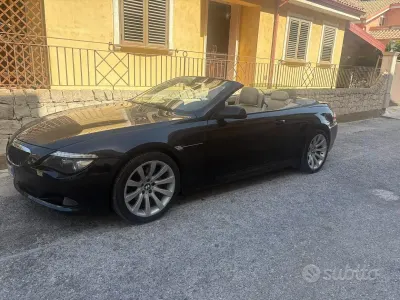 Usata BMW 635 Cabriolet 286 CV (210 kW) 2010 Bluazzurro Cabrio