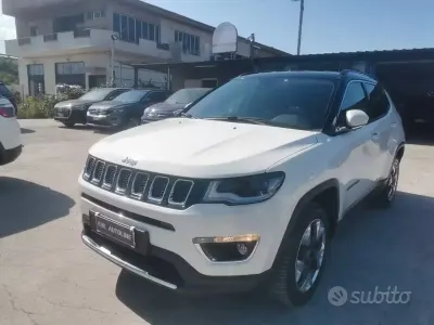 Käytetty Jeep Compass Limited 140 HP (102 kW) 2018 Valkoinen Katumaasturi