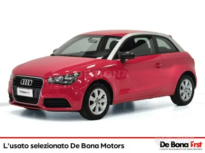 Usata Audi A1 Ambition 90 CV (66 kW) 2013 Rosso Utilitaria