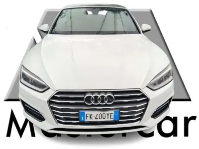 Usata Audi A5 Cabriolet Sport 190 CV (139 kW) 2017 Bianco Cabrio