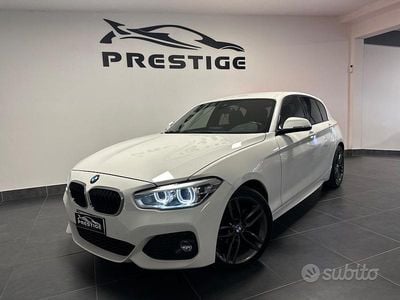 Usata BMW 118 M Sport 150 CV (110 kW) 2017 Bianco Utilitaria