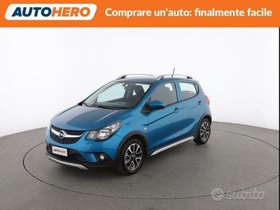 Usata Opel Karl Rocks 73 CV (53 kW) 2019 Blu Utilitaria