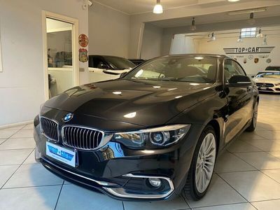 usata BMW 420 420 d CABRIO LUXURY 190CV AUTOMATICO INTERNO BLU