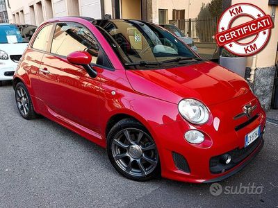Usata Abarth 500C 140 CV (102 kW) 2012 Rosso Cabrio