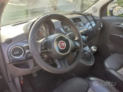 Usata Fiat 500 90 CV (66 kW) 2006 Blu Berlina