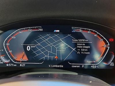 Usata BMW X3 M Sport 480 CV (353 kW) 2022 Bianco SUV