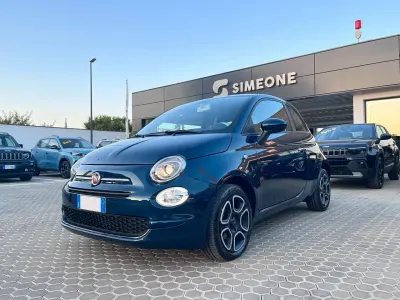 Usata Fiat 500 Club 69 CV (50 kW) 2022 Blu Berlina